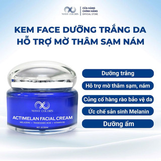 Kem Face Dưỡng Trắng Actimelan 20g - Hỗ Trợ Dưỡng Trắng Mờ Thâm Nám Tàn Nhang