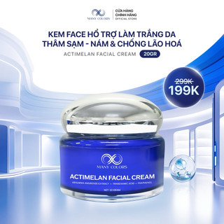 Kem Face Dưỡng Trắng Actimelan 20g - Hỗ Trợ Dưỡng Trắng Mờ Thâm Nám Tàn Nhang