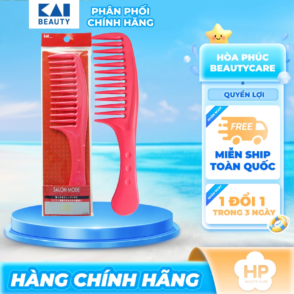 Lược Chải Tóc Cao Cấp Kai 32387- HC0327 (Màu Đỏ)