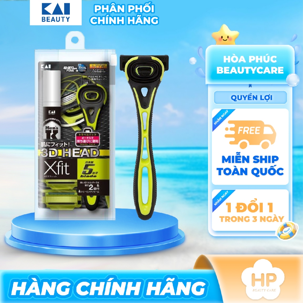 Dao Cạo Râu 5 Lưỡi Kép Kai 000GA0042