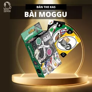 Bộ Bài Moggu Trò chơi Tối Thượng- THE KAS Lá Chất Lượng Cao, Bộ Bài Vui Nhộn, Lầy Lội Cùng Gia Đình, Bạn Bè