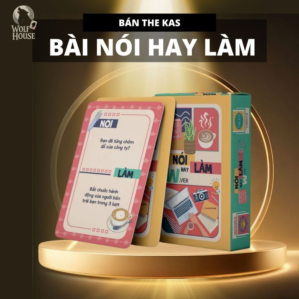 Bộ Bài Nói Hay Làm Công Sở Giấy Cứng Truth Or Dare Nhân Viên Văn Phòng Năng Động