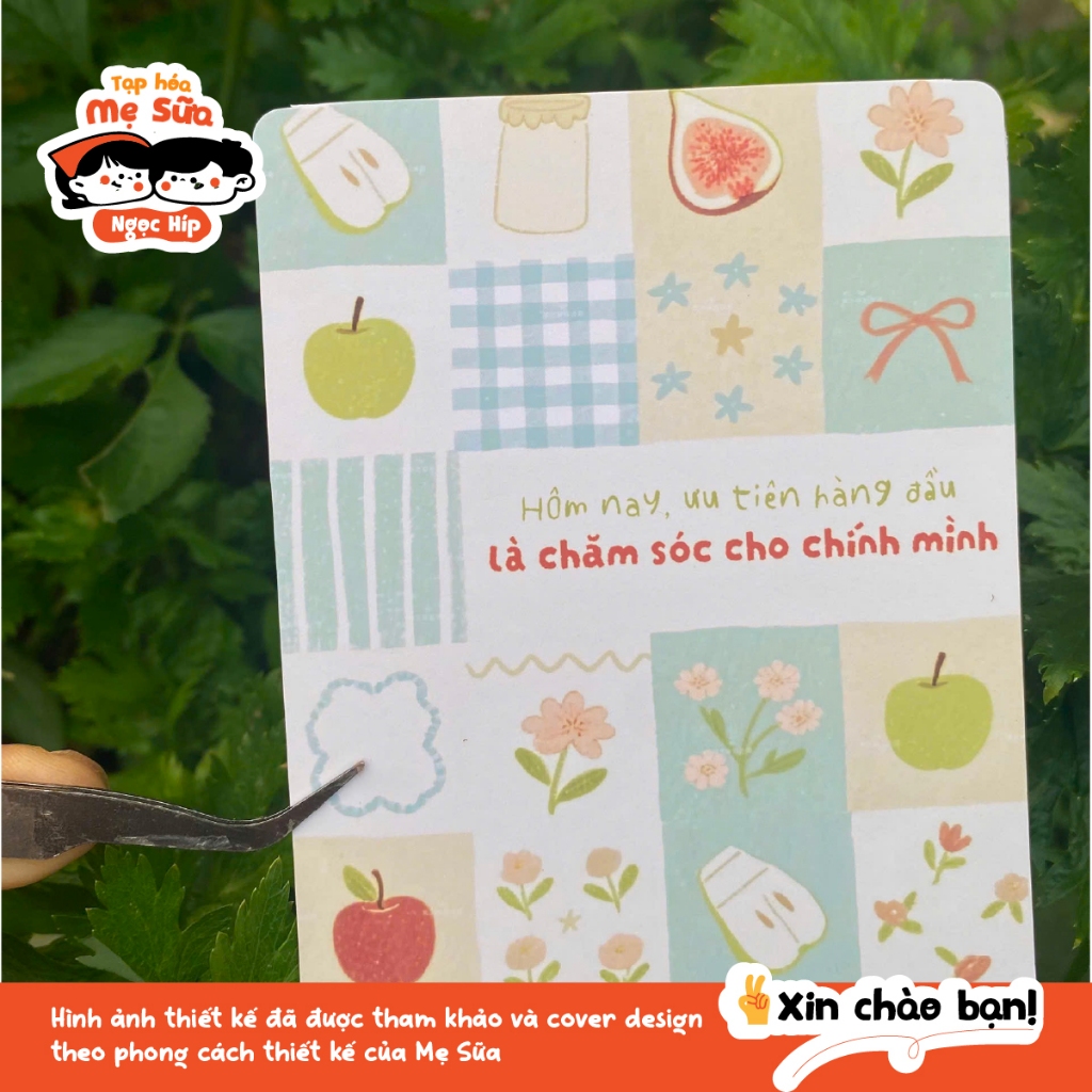 Postcard - thiệp healing chúc mừng sinh nhật siêu đơn giản,ý nghĩa