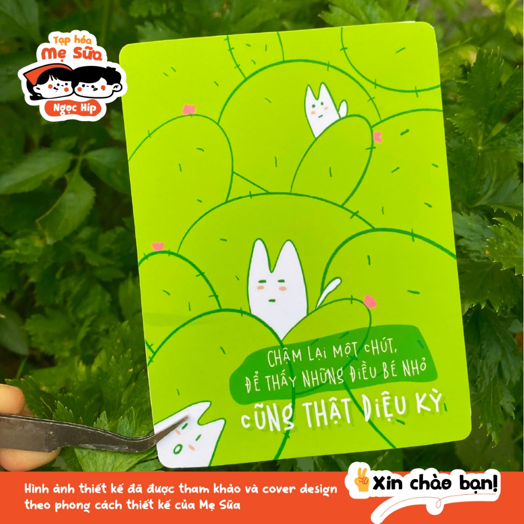 Postcard - thiệp healing chúc mừng sinh nhật siêu đơn giản,ý nghĩa
