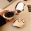 Gương Kèm Lược Gấp Gọn Bỏ Túi GADI, Lược Chải Tóc Đệm Khí Massage Chống Rối Tiện Lợi