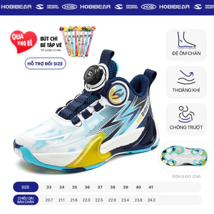 Giày trẻ em Hobibear AS8600G Sport, giày bóng rổ cho bé thỏa sức khám phá đam mê