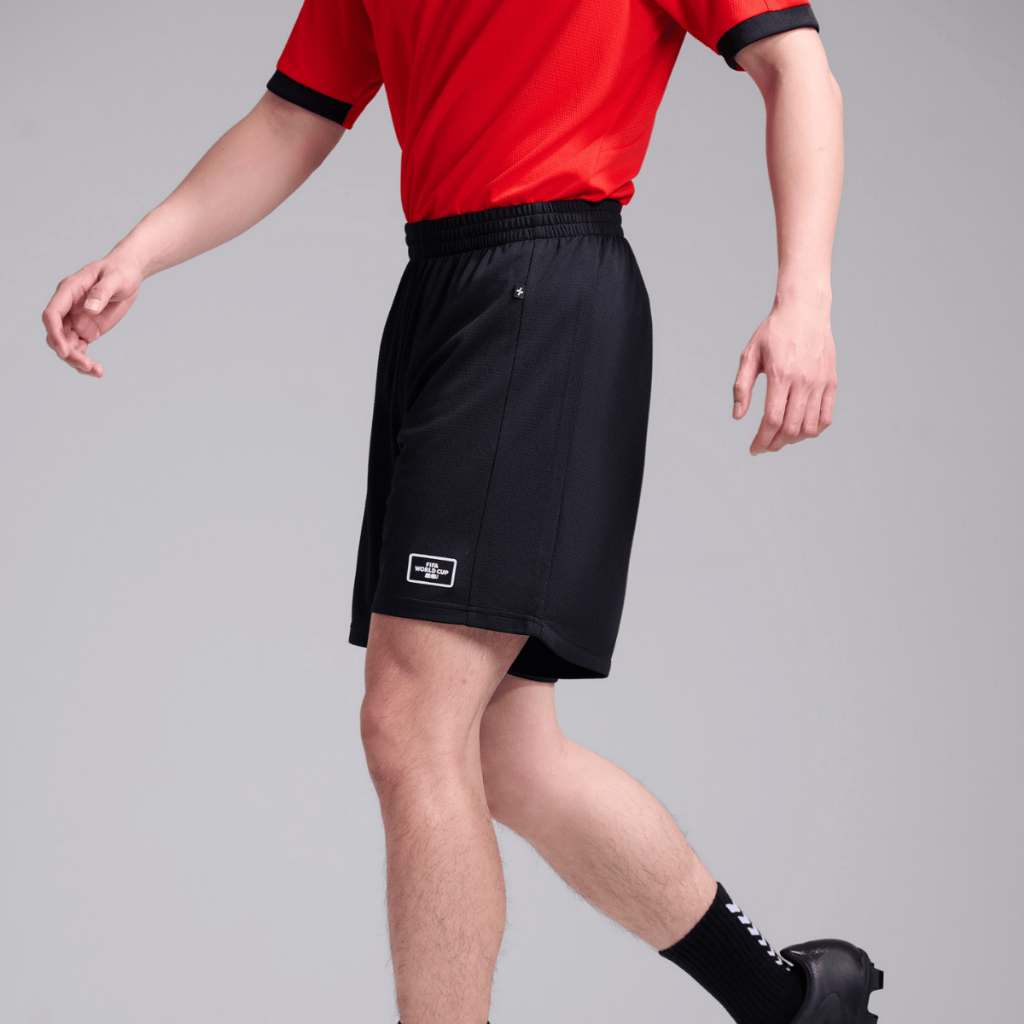 [TẶNG ÁO THUN]Quần shorts thể thao bóng đá nam logo basic Exdry Peformance World Cup thoáng khí, thấm hút tốt COOLMATE
