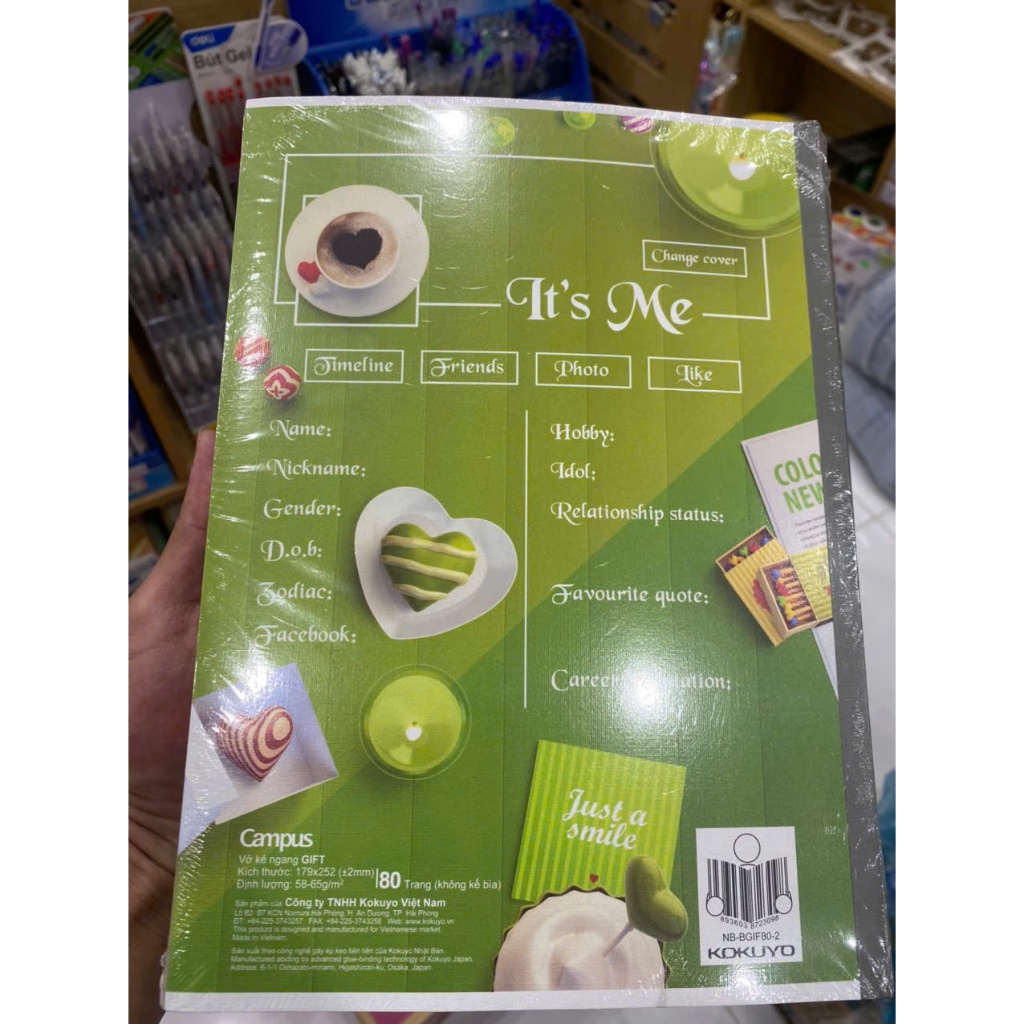Vở Kẻ Ngang Campus 80tr/120tr Đinh Lượng 65 Hàng Đẹp