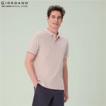 GIORDANO Áo Thun Nam Có Cổ Ngắn Tay Liquid Touch Polo 01016290 — ảnh 2