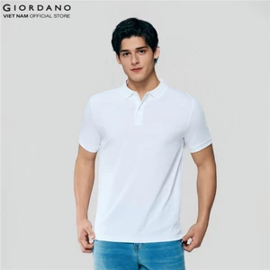 GIORDANO Áo Thun Nam Có Cổ Ngắn Tay Liquid Touch Polo 01016290