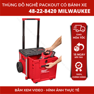 Thùng đồ nghề PACKOUT 48-22-8420 MILWAUKEE (có bánh xe)