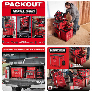 Thùng đồ nghề PACKOUT 48-22-8420 MILWAUKEE (có bánh xe)