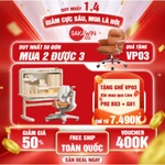 [MẪU MỚI 2026] Bàn học chống gù Sakawin Premium B03 Thiết kế giá sách 3 tầng Nâng nghiêng mặt bàn linh hoạt Size 100cm — ảnh 2