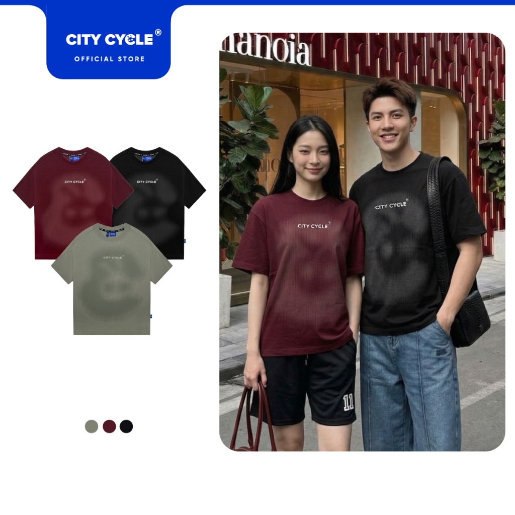 Áo thun phông unisex nam nữ t-shirt form boxy Local Brand Chính Hãng City Cycle Áo thun DREAMER