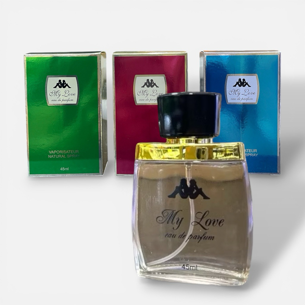 Nước Hoa My Love ( Tình Nhân) Eau De Parfum 45ml – 3 Mùi (Hồng / Xanh Lá / Xanh Dương) Lưu Hương Lâu, Dạng Xịt Tiện Lợi