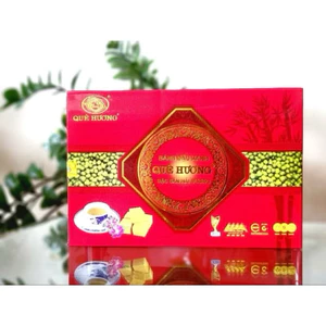 Bánh Đậu Xanh Quê Hương –Hộp Cao Cấp 380g Bánh Đậu Xanh Truyền Thống, Ngọt Bùi, Tan Ngay, Đặc Sản Việt Nam