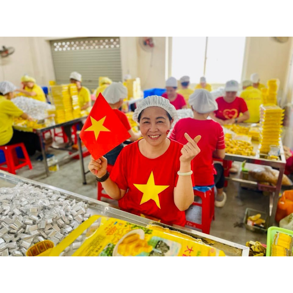 Bánh Đậu Xanh Quê Hương Xuất Khẩu Hộp 24 Viên 230g–Đặc Sản Hải Dương, Ngọt Bùi,Tan Mịn, Hộp Cao Cấp