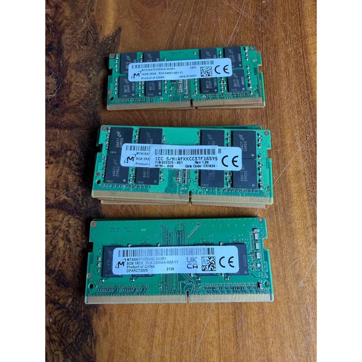 Ram laptop DDR4 8G 16Gb tháo máy Laptop Mỹ dòng doanh nhân