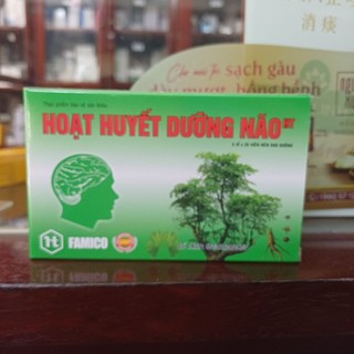 HOẠT HUYẾT DƯỠNG NÃO  hộp 100 viên ( BỔ NÃO, CẢI THIỆN TRÍ NHỚ- GIẢM ĐAU ĐẦU, CHÓNG MẶT)k