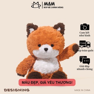 Gấu bông Bánh sừng bò & Cáo - Mềm mại đáng yêu, ôm siêu êm giao từ kho Hà Nội
