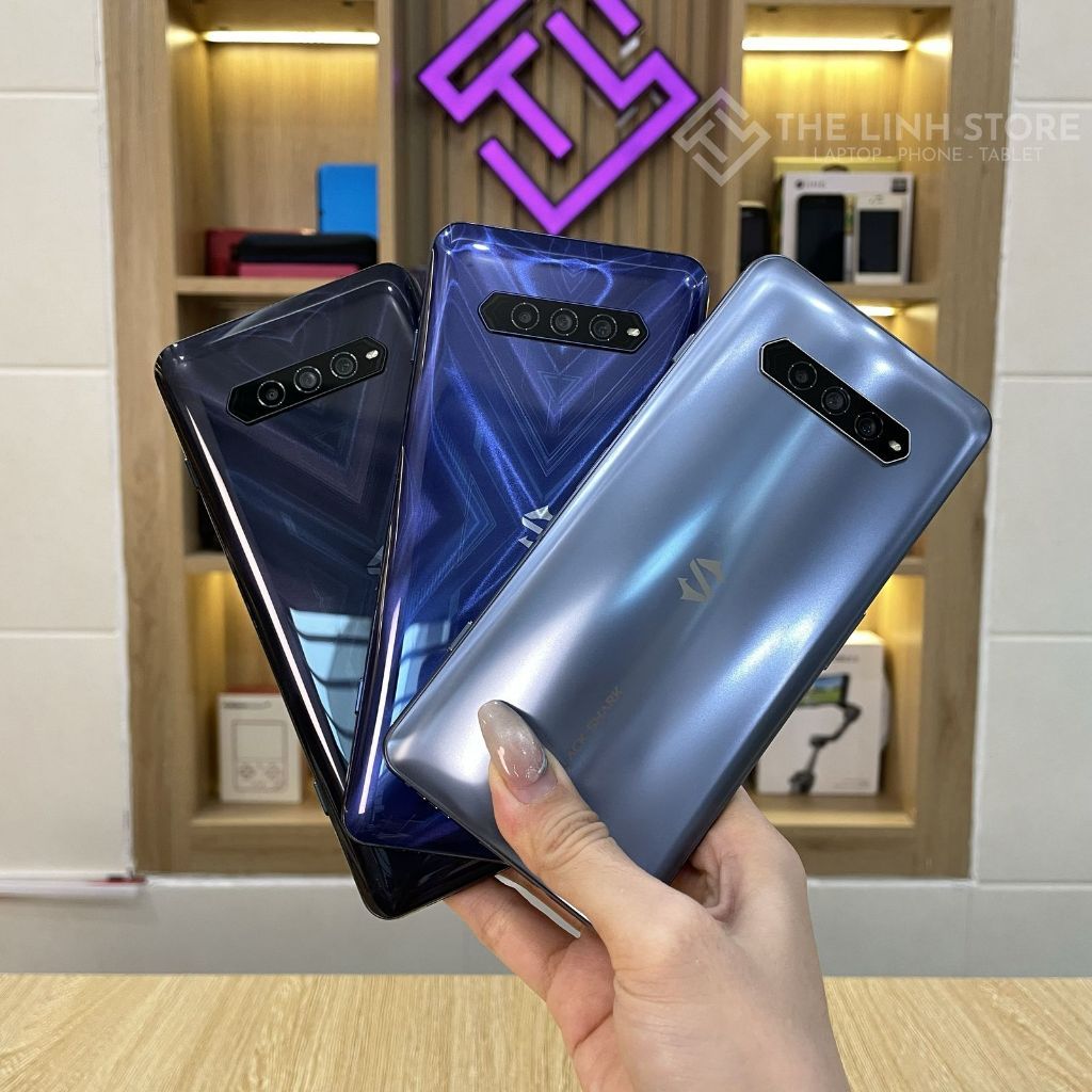 [Máy Cũ] Điện thoại Xiaomi Black Shark 4 Shark 4 Pro màn SuperAMOLED 144Hz | BigBuy360 - bigbuy360.vn