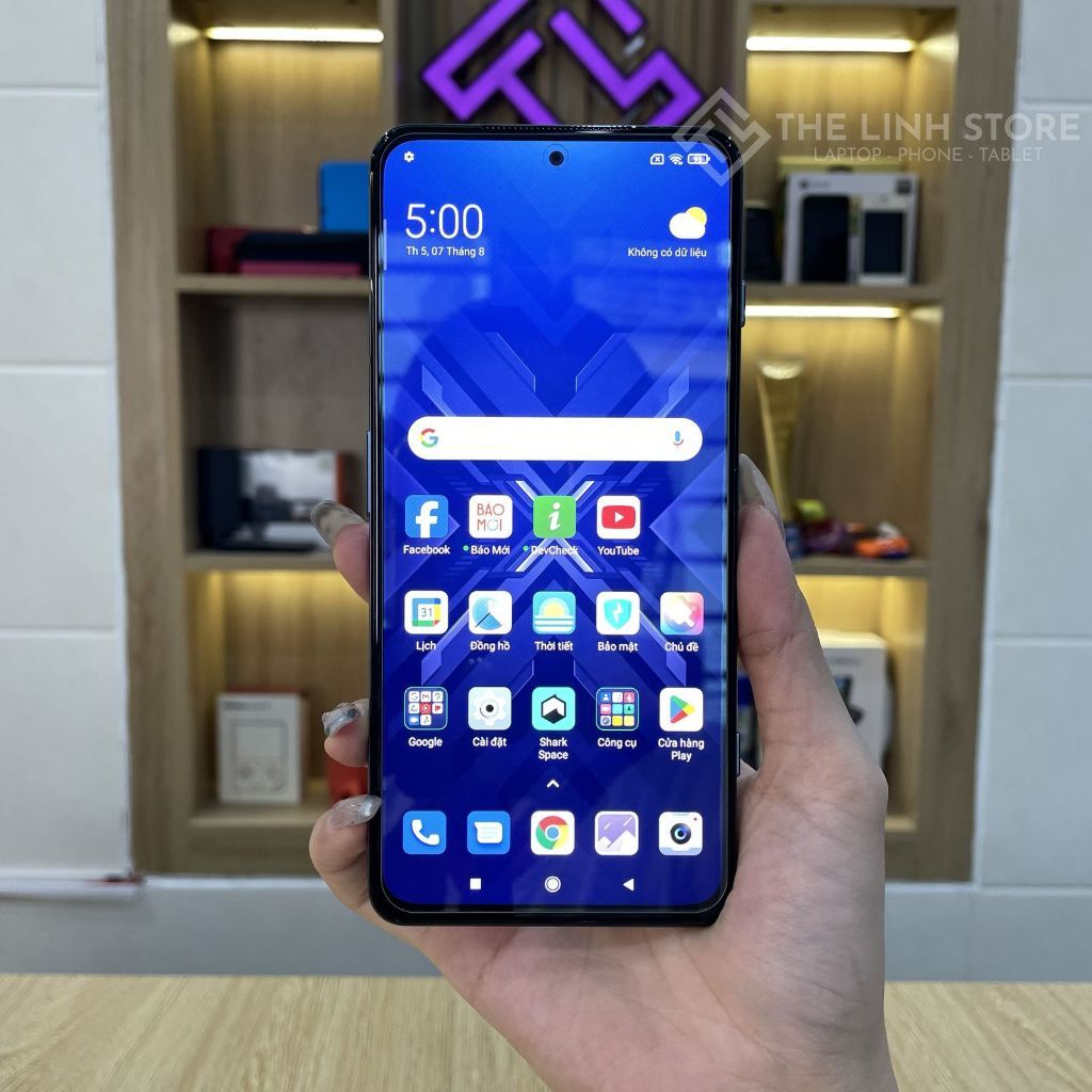 [Máy Cũ] Điện thoại Xiaomi Black Shark 4 Shark 4 Pro màn SuperAMOLED 144Hz | BigBuy360 - bigbuy360.vn