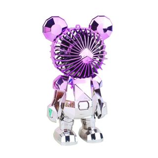 Homee.cok Quạt Mini Cute - Quạt Cầm Tay Tích Điện, Gió Mạnh, Pin Lâu, Sạc USB Mang Theo Tiện Lợi