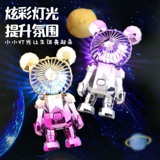 Homee.cok Quạt Mini Cute - Quạt Cầm Tay Tích Điện, Gió Mạnh, Pin Lâu, Sạc USB Mang Theo Tiện Lợi