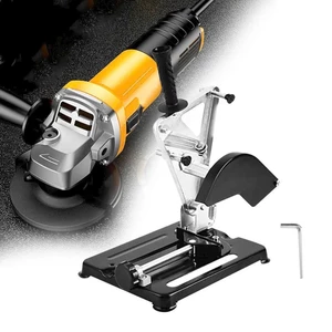 "Đế Kẹp Máy Mài Góc Mini 100-125mm – Giá Đỡ Cắt Gỗ/Sắt Đa Năng, Bền Chắc, Dễ Dùng"