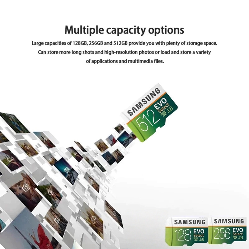 Samsung EVO Plus thẻ nhớ 128GB / 256GB / 512GB / 1TB  Bảo hành chính hãng 5 năm.