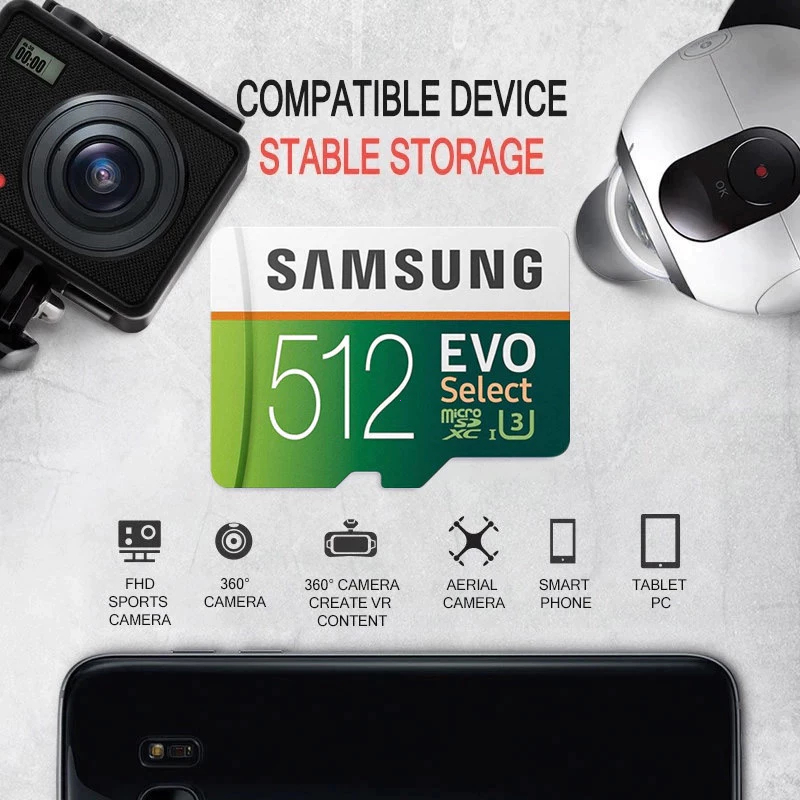 Samsung EVO Plus thẻ nhớ 128GB / 256GB / 512GB / 1TB  Bảo hành chính hãng 5 năm.