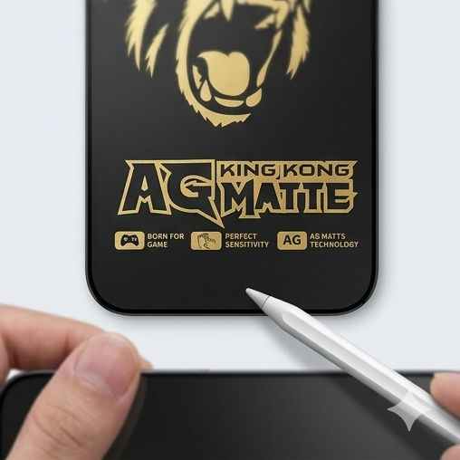Kính Cường Lực Nhám KingKong TOPMIXX Chống Vân Tay Cho Dòng Máy IPhone X – 16 ProMax