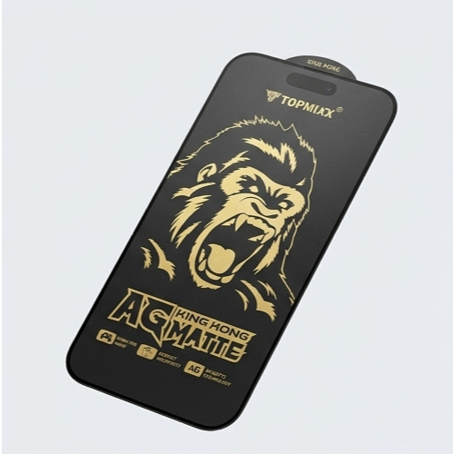 Kính Cường Lực Nhám KingKong TOPMIXX Chống Vân Tay Cho Dòng Máy IPhone X – 16 ProMax