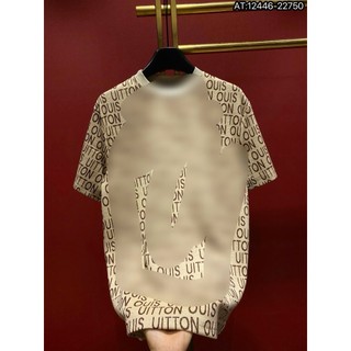ÁO thun nam cổ tròn họa tiết thêu tay ngắn phong cách trẻ trung chuẩn from