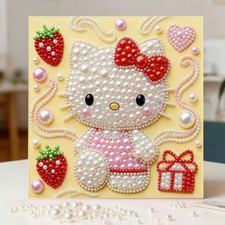 Tranh ngọc trai DIY handmade giáo dục trẻ em đồ trang trí sáng tạo vật liệu tranh trang trí quà tặng