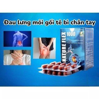 Viên uống Nature Flex 1000 – Hỗ Trợ Xương Khớp, Tăng Linh Hoạt Khớp, Giảm Mỏi Nhức 60 Viên