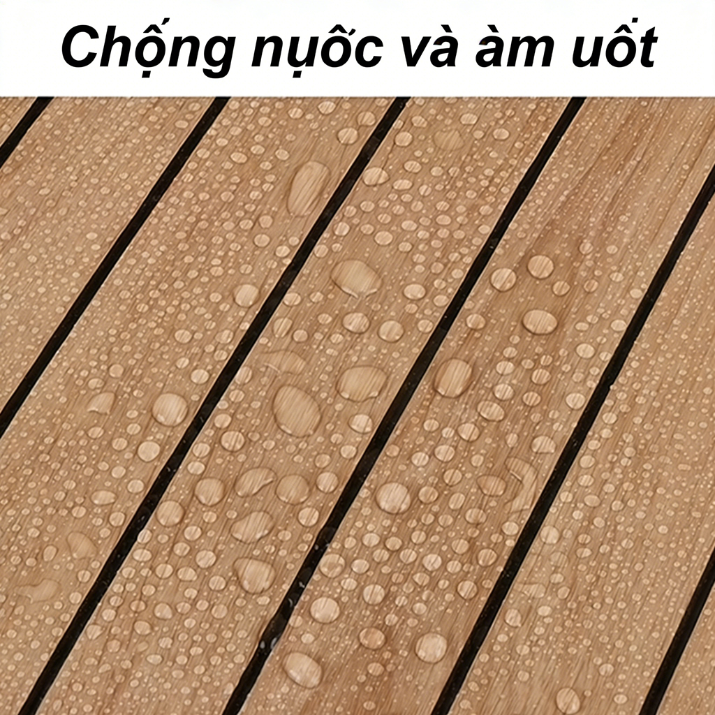 Decal Dán Tường 3D Gỗ Cao Cấp Chống Ẩm Mốc Cho Phòng Bếp Phòng Ngủ Trang Trí Nhà Cửa Đẹp,60x300cm