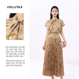[KELLYBUI] Áo sơ mi ngắn tay – Thanh lịch tối giản, tinh tế mỗi ngày