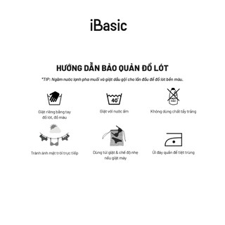 [MỚI - VC 15%] Áo ngực iBasic không gọng mút mỏng cotton USA kháng khuẩn BRAY058