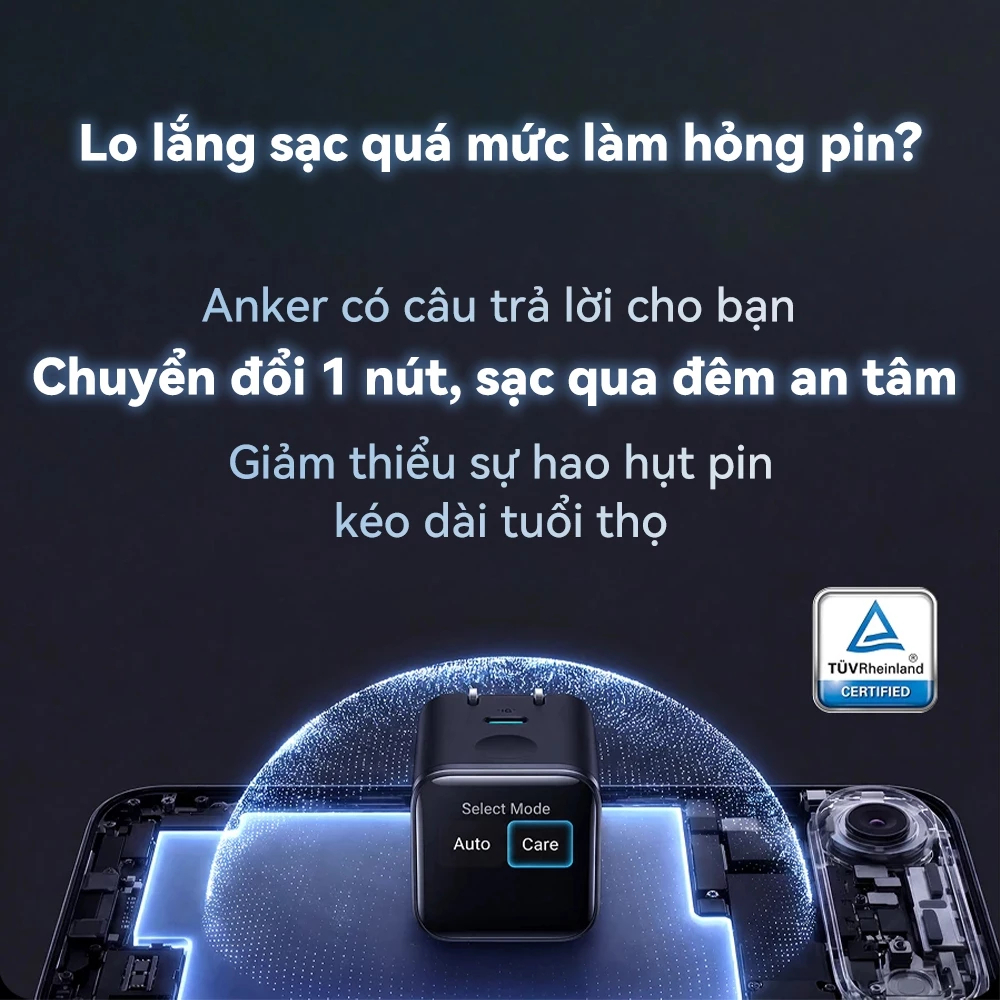 Củ Sạc Nhanh Anker Nano 1C 45W A121D - Nhỏ Gọn, Sạc Siêu Nhanh 2.0 - Bảo Hành 12 Tháng - Thời Đại Công Nghệ Chính Hãng | BigBuy360 - bigbuy360.vn