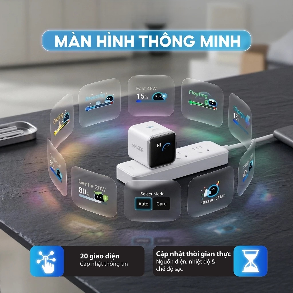 Củ Sạc Nhanh Anker Nano 1C 45W A121D - Nhỏ Gọn, Sạc Siêu Nhanh 2.0 - Bảo Hành 12 Tháng - Thời Đại Công Nghệ Chính Hãng | BigBuy360 - bigbuy360.vn