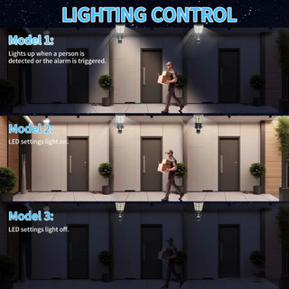 Đèn đường năng lượng mặt trời 4G camera 3 mắt quay 360° hồng ngoại full màu chống nước ngoài trời