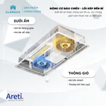 Đèn Điều Hòa Đèn Nhà Tắm ARETI Thông Minh Cao Cấp Thiết Kế Âm Trần Hút Ẩm Khử Mùi Làm Mát Thông Gió Tiết Kiệm Điện — ảnh 2