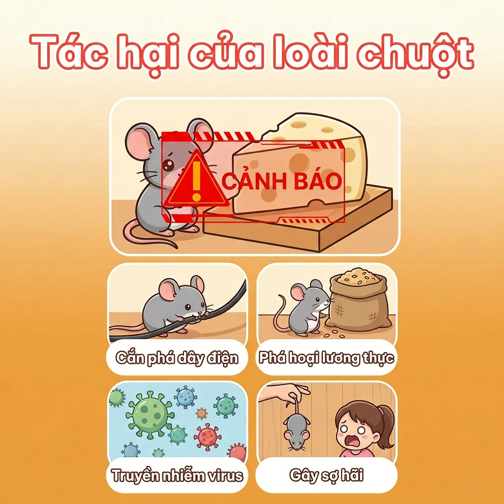 🐭 Một Đêm Chuột Biến Mất! 🐭 Thuốc Đuổi Chuột & Thuốc Diệt Chuột Công Thức Mới Nhật Bản – An Toàn Cho Người & Thú Cưng