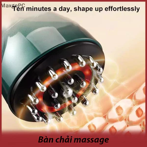 Điện Bàn chải kinh tuyến Rung chườm nóng guasha sạc guasha massager-sưởi ấm bạch huyết cai nghiện & chất béo Burner mới