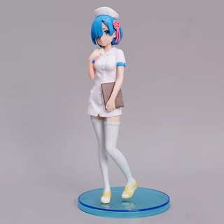 Figure Rem & Ram Váy Cưới – Re:Zero – Mô Hình Anime Mỹ Nữ – Quà Tặng Sinh Nhật, Trang Trí Bàn/Kệ