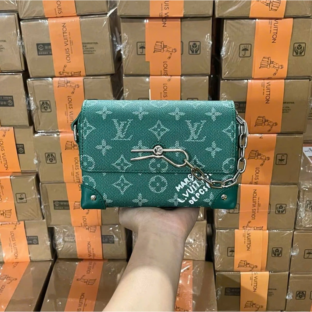 ⚡️[Hight Quality] Túi Đeo Chéo \/ Nam Nữ Grr2en Full Box - Điểm Nhấn Quai Cài Bạc Phối Chữ Cao Cấp Loại 1