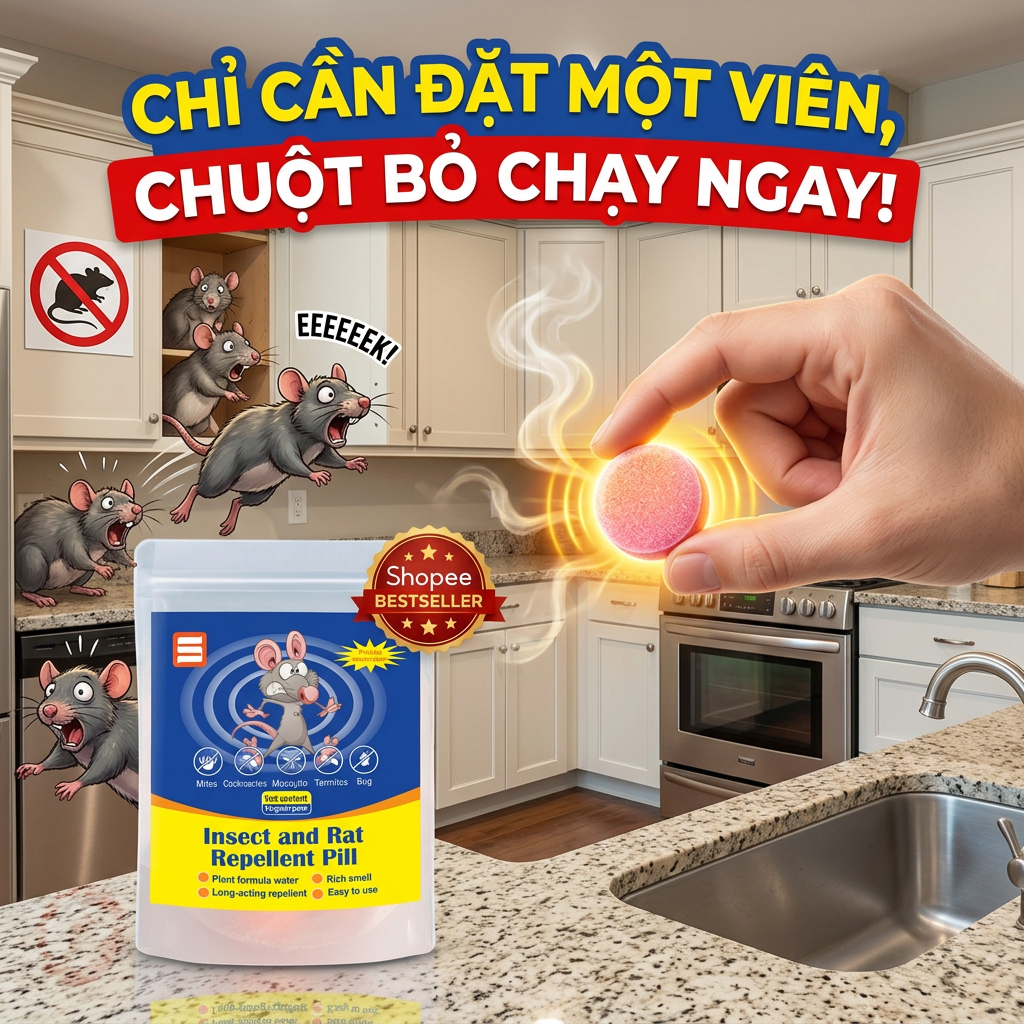 💪 Sức Mạnh Đuổi Chuột Tối Ưu 💪 Gel & Thuốc Đuổi Chuột – An Toàn, Dùng Được Mọi Nơi: Nhà, Xe Hơi & Các Vị Trí Khác
