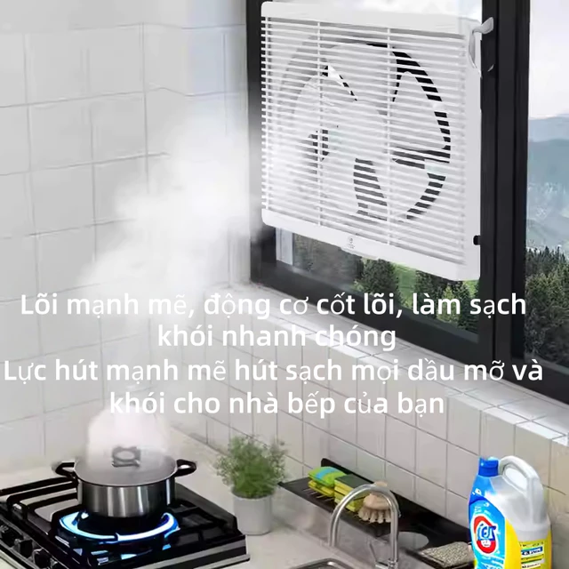 Quạt hút thông gió âm tường