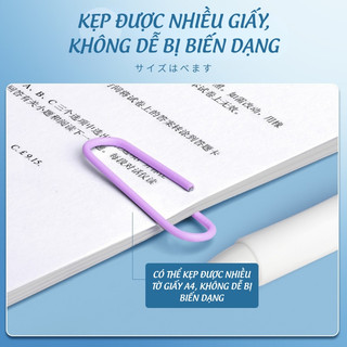 Ghim kẹp giấy mini 320 cái, màu Morandi thời thượng, kim loại cao cấp - giải pháp lưu trữ hồ sơ văn phòng hoàn hảo